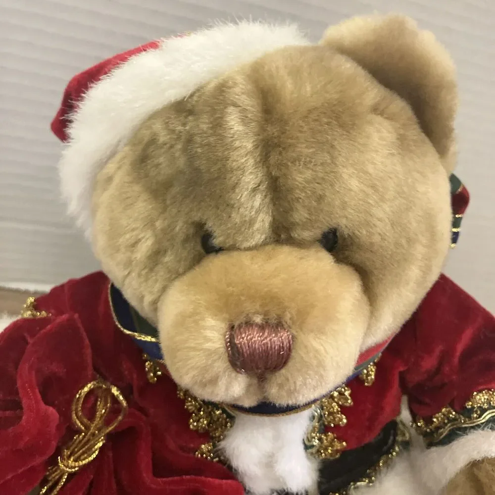 Godiva 2001 Santa Clause Teddy Bear 8